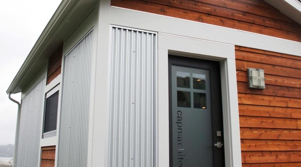 Tilt and Turn european windows at the Capri Architecture studio