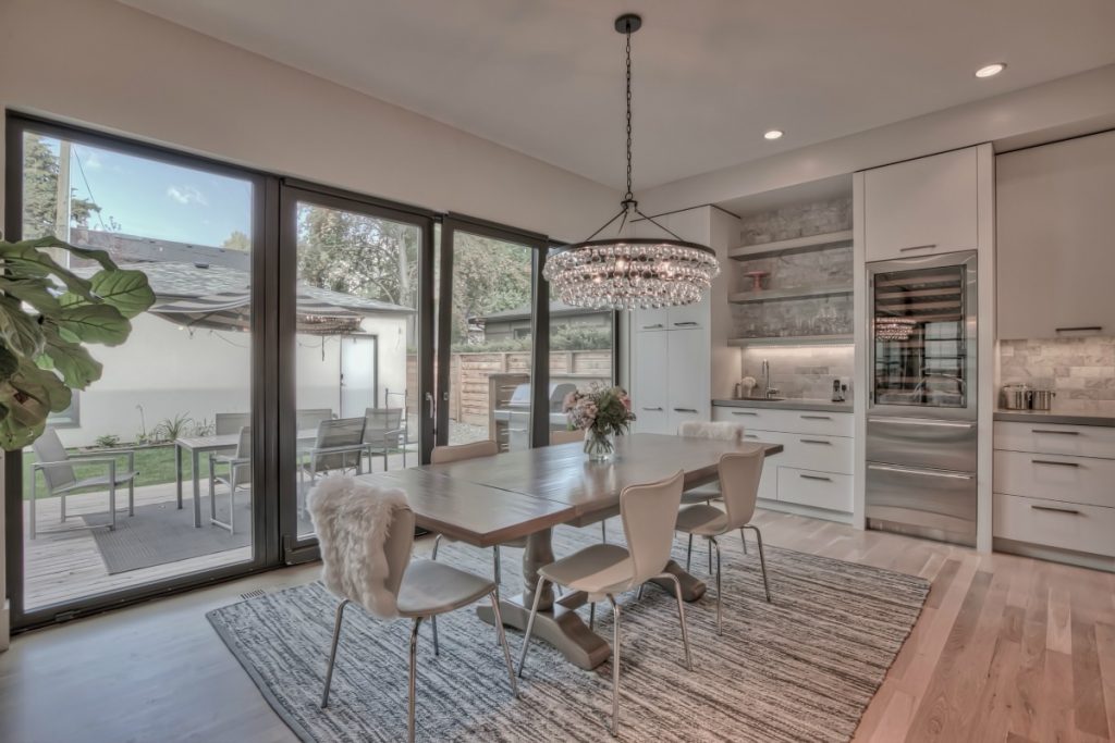 Calgary Custom Home - Patio Doors