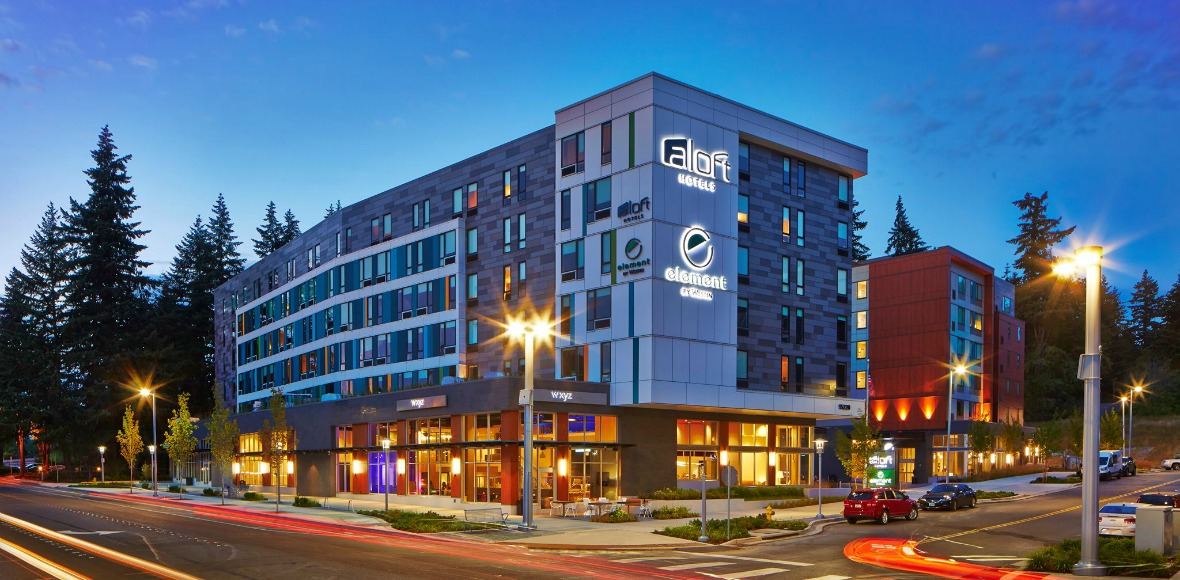 Aloft Element Hotel in Redmond, Washington