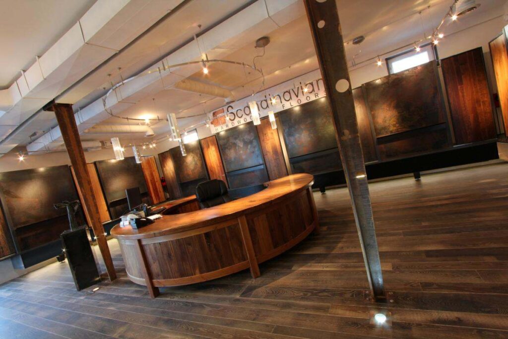 Innotech's showroom in Kelowna, the Factory