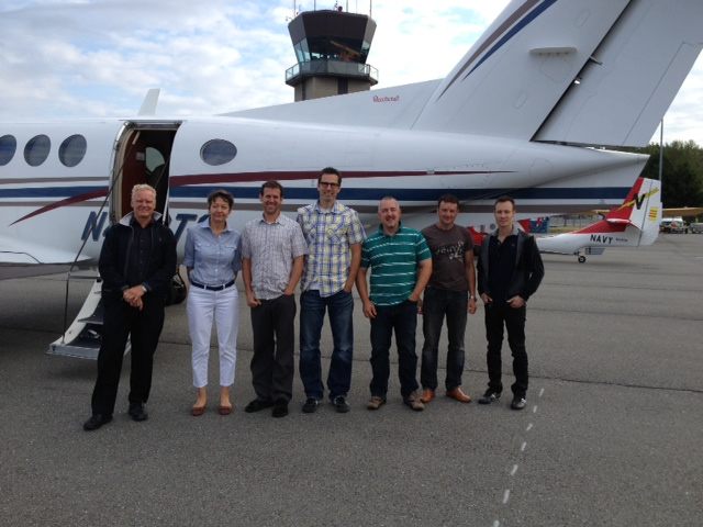 Innotech team visits Cardinal Glass